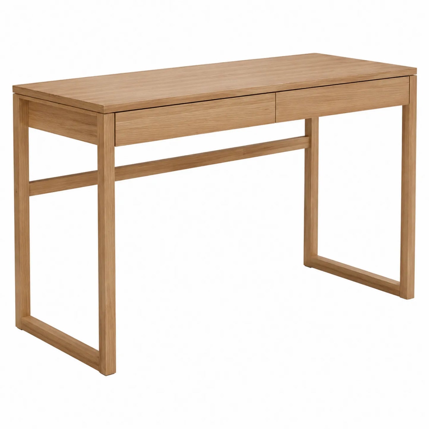 Scrivania rettangolare in legno con cassetti 120x55x75cm
